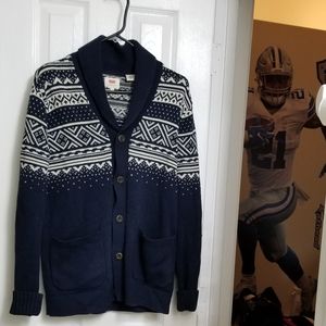 Mens blue sweater